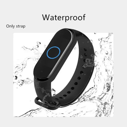 Bracelet For xiaomi mi band 6 5 strap soft Silicone smart watch Accessories Wristband TPU For mi band 6 5 Wrist sport Strap