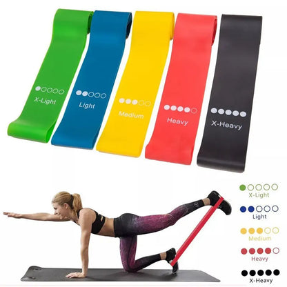 Gym Fitness Resistance Bands for Yoga Stretch Pull Up Assist Bands Rubber Crossfit Exercise Training Workout Equipment