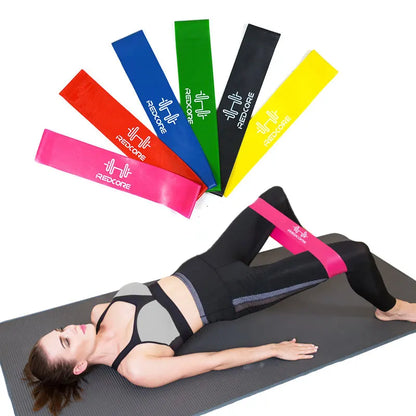 Training Fitness Gum Exercise Gym Strength Resistance Bands Pilates Sport Rubber Fitness Bands Crossfit Workout Equipment