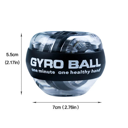 LED Gyroscopic Power Trainer ball Autostart Range Gyro Power Wrist Ball Arm Hand Muscle Force Trainer Fitness Equipment