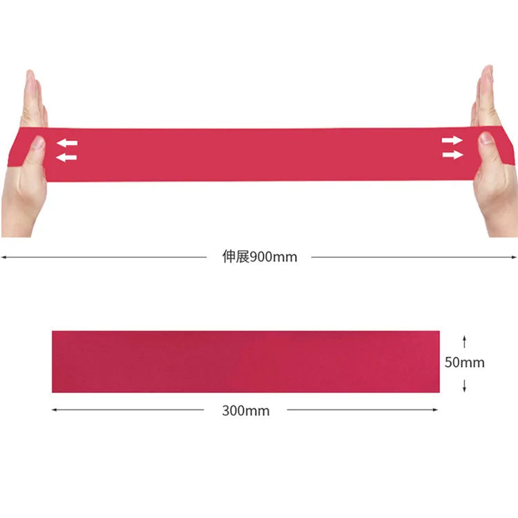 Portable Resistance Band Women's Squat Hips Tension Band Gym Yoga Equipment Tension Band Slim Legs Slim Hands Elastic Circle