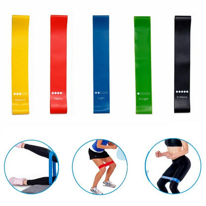 TPE Resistance Bands Fitness Set Rubber Loop Bands Strength Training Workout Expander Yoga Gym Equipment Elastic Rubber Loop