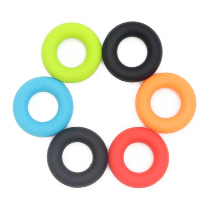 Hand Trainer Carpal Expander Grip Finger Strength Power Gripper Gripping Ring Stress Relief Gym Home Exercise Fitness Equipment