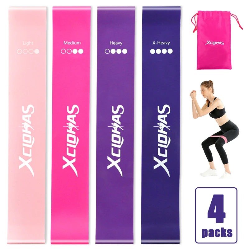 Training Fitness Gum Exercise Gym Strength Resistance Bands Pilates Sport Rubber Fitness Bands Crossfit Workout Equipment