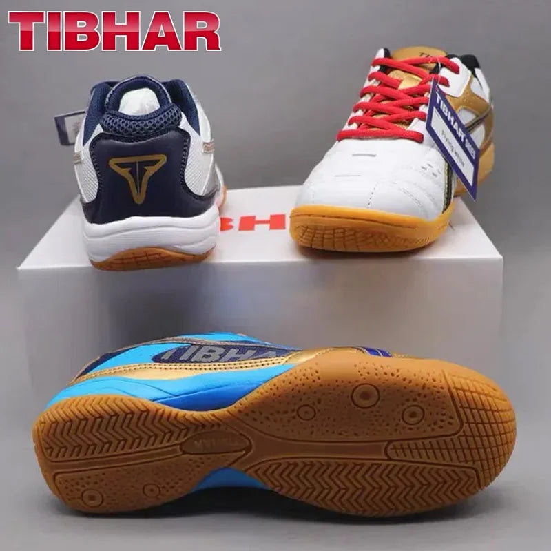 TIBHAR Flying Table Tennis Shoes Lightweight Anti-slip Ping Pong Sports Sneakers Men Women Breathable Workout Shoes