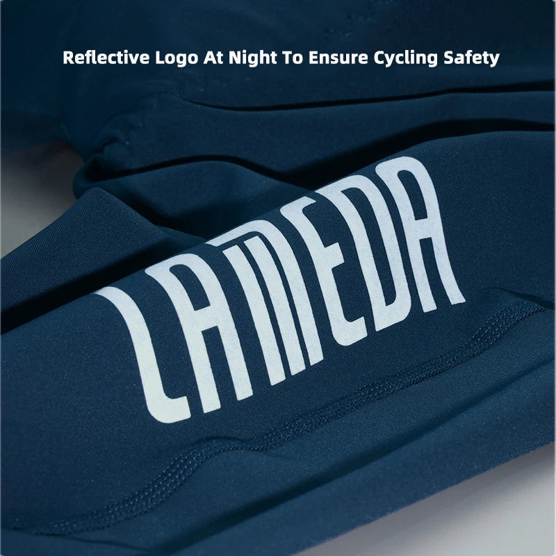 LAMEDA New Cycling Pants For Men Summer Professional MTB Workout Cropped Trousers MTB Road Bike Mountain Bicycle Apparel