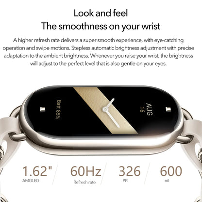 Global Version Xiaomi Smart Band 8 Smartband Bracelets 1.62''AMOLED Display BloodOxygen Heart Rate Monitoring 150+ Sport Modes