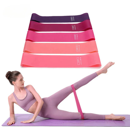 Portable Resistance Band Women's Squat Hips Tension Band Gym Yoga Equipment Tension Band Slim Legs Slim Hands Elastic Circle