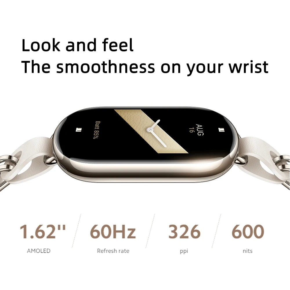 Xiaomi Band 8 Blood Oxygen 1.62''AMOLED Screen SmartBracelet 7 color Long Battery Life 150+ Sport Modes Xiaomi Mi Band 8