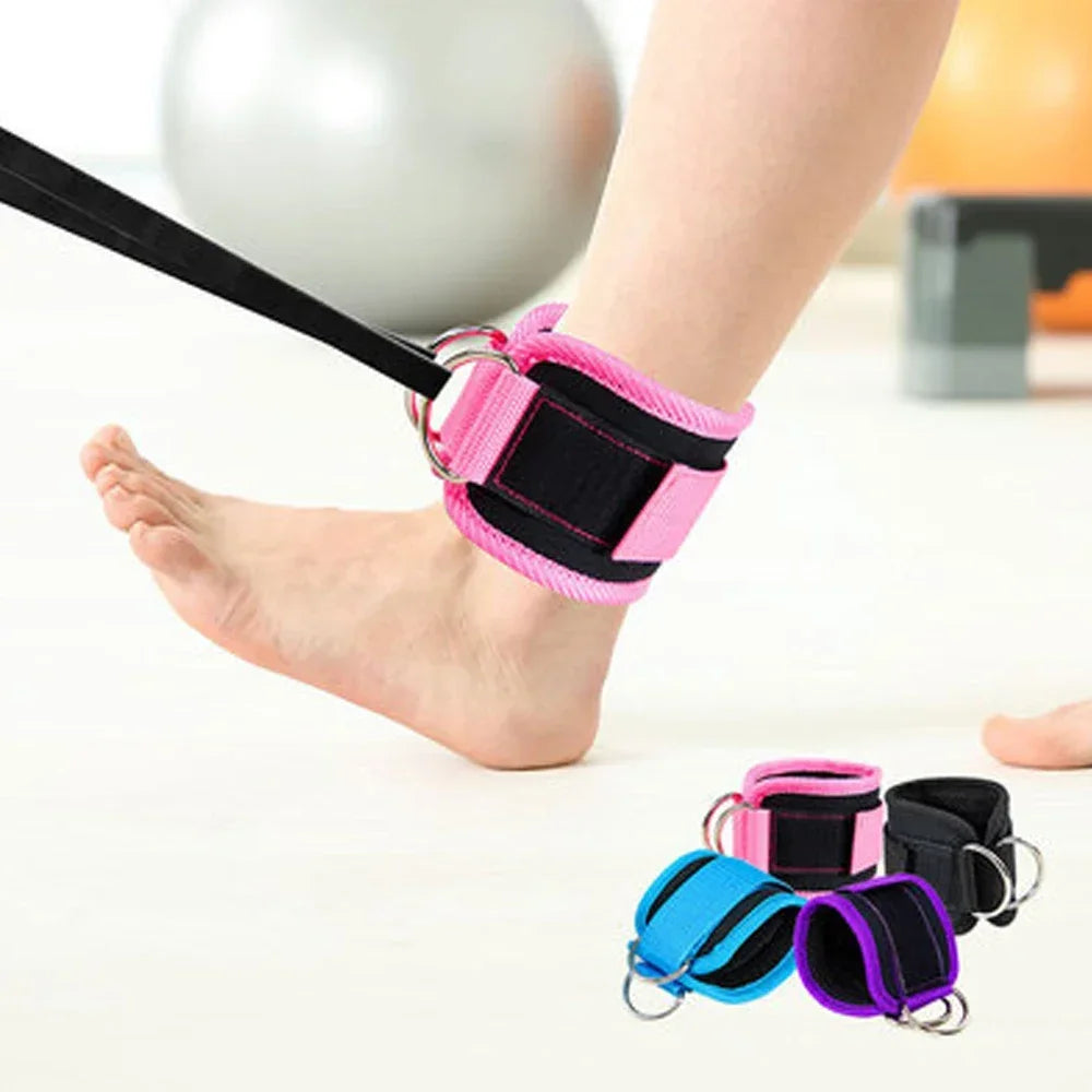 1PC Adjustable Ankle Strap Leg Strength Training Exercise Sport Protector Ankle Brace Support Belt Fitness Gym Workout Equipment